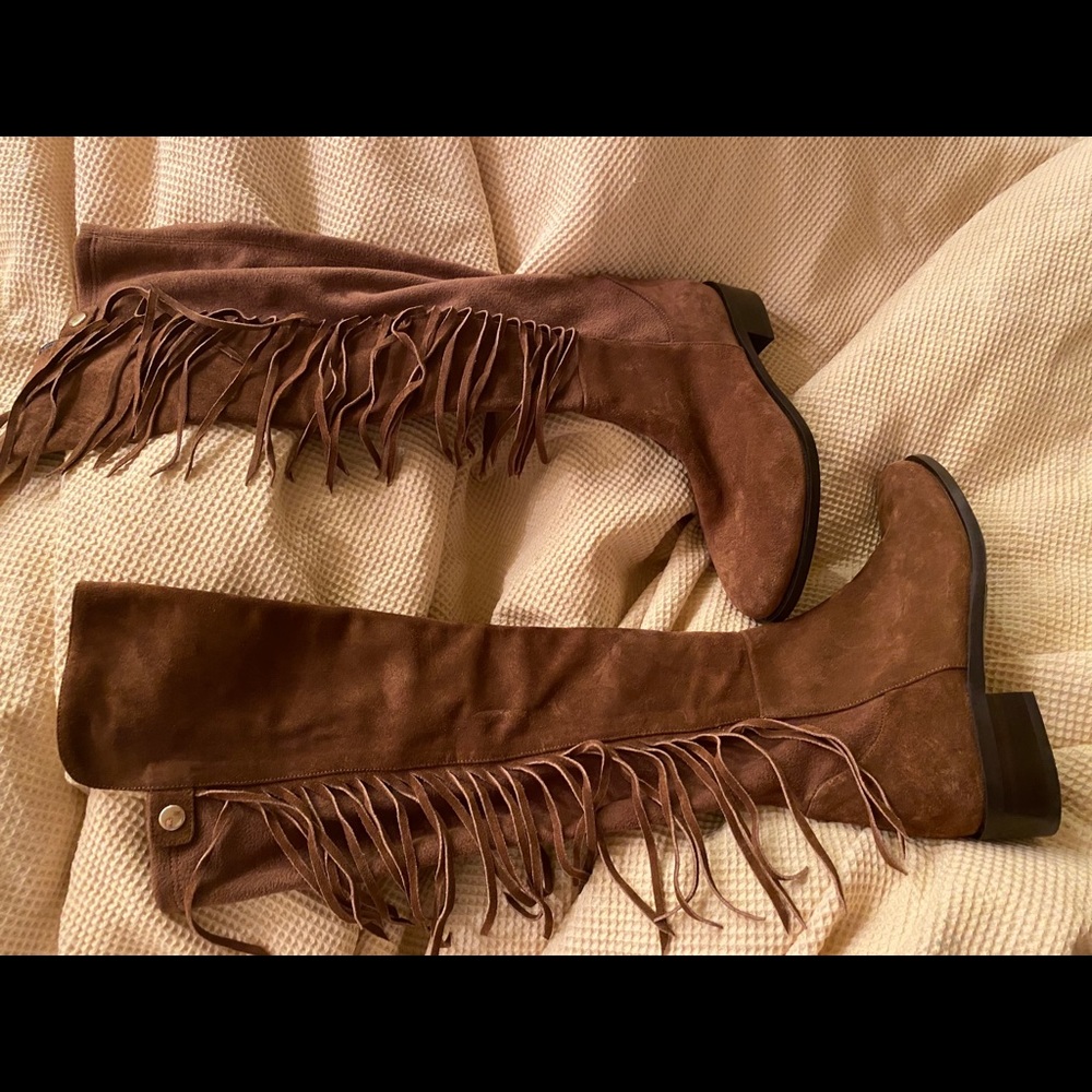 Brown Suede Made in Italy Davos Gomma Boots